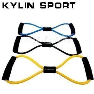 INPHIC-8字O字型擴胸塑胸拉力器 拉力繩 塑身瑜伽伸展帶 彈力繩 健身家用3組