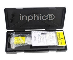 INPHIC-150MM數位顯示遊標卡尺 銀色普通超大屏數位顯示卡尺 測量工具