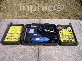 INPHIC-雙電磨套裝附270個小配件 切割 雕刻 打磨 拋光