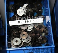 INPHIC-五金Z直齒輪 0.5M 直徑23 齒數44 孔7定做加工