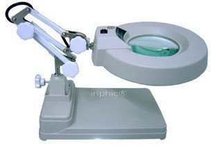 INPHIC-夾臺式工作照明放大鏡(8倍)