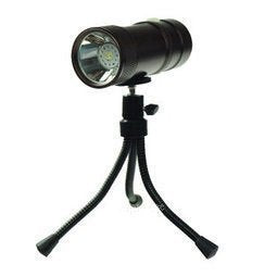 INPHIC-漁夫之寶藍黃雙光源釣魚燈配三腳架大容量可充鋰電池