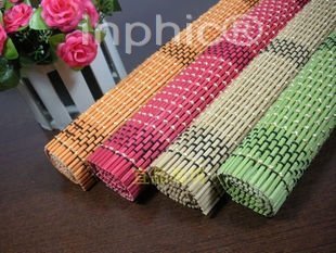 INPHIC-餐墊 桌墊 竹編 10入