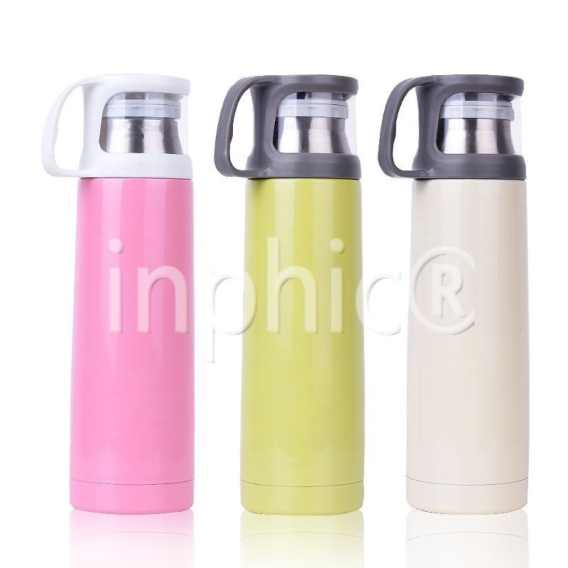 INPHIC-茶具 保溫杯不鏽鋼真空水壺男士泡茶杯情侶杯女士便捷創意水杯子 淺黃色