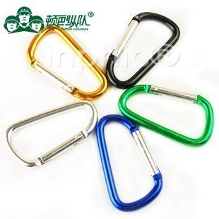 INPHIC-戶外必備鋁合金7CM 快掛 鑰匙扣 登山扣 高強度不易變形【30個一組】