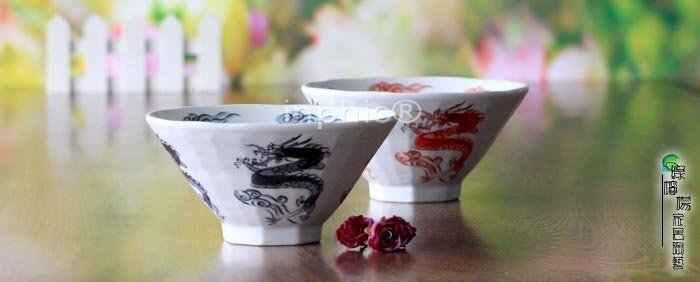 INPHIC-陶瓷餐具大麵碗大湯碗大瓷碗味千拉麵碗升龍八角斗型大碗