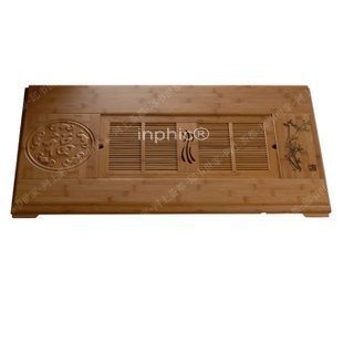 INPHIC-茶具 五福竹茶盤 高級孟宗竹茶盤 蓄水排水茶盤