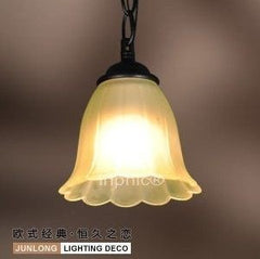 INPHIC-歐式鐵藝單頭吊燈 古典 餐廳吊燈 走道 玄關 田園