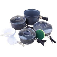 INPHIC-戶外野餐套鍋4-5人 多功能露營 野餐套鍋