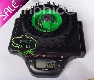 INPHIC-五金6吋升級版充氣輪雙軸承4層線天然膠橡膠輪 腳輪 沖汽