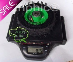 INPHIC-五金6吋升級版充氣輪雙軸承4層線天然膠橡膠輪 腳輪 沖汽