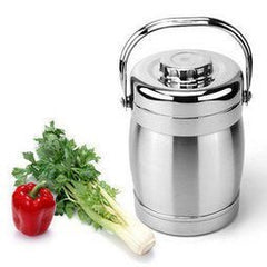 INPHIC-南龍不鏽鋼真空保溫提鍋(鼓型雙格)保溫桶 保溫飯盒