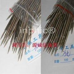 INPHIC-玉雕工具磨針雕刻磨頭修整工具 毛筆形 筆形 子彈形 50支