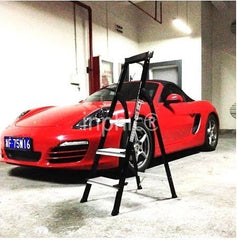 INPHIC-德國工藝託盤黑色家用梯三步梯單側梯人字梯加寬加粗