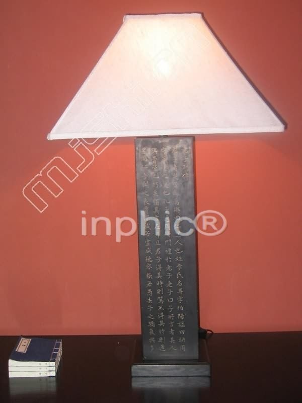 INPHIC-現代中式 燈具 古典 復古 裝飾客廳書房 復古檯燈 老子列傳