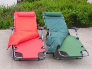 INPHIC-加固加長躺椅 戶外椅 折疊椅 午休辦公 加棉沙灘椅行軍床配眼罩