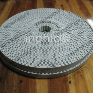 INPHIC-五金白色聚氨酯 PU 帶鋼絲 開口式同步帶 HTD5M 2025寬 寬度可選