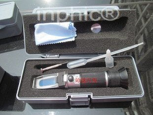 INPHIC-汽車防凍液冰點測試儀 防凍液檢測工具 冰點儀0度-50度 溫補型