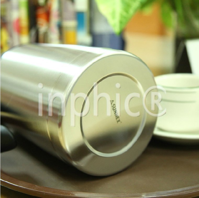 INPHIC-茶具 保溫壺不鏽鋼砂光保溫水壺家用大容量真空保溫瓶熱水瓶 1.3L