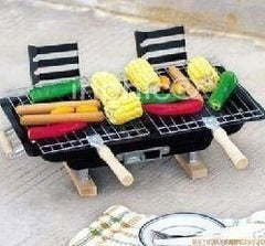 INPHIC-情侶式燒烤爐 雙人迷你燒烤箱 簡易燒烤架 炭烤爐 三層可調節