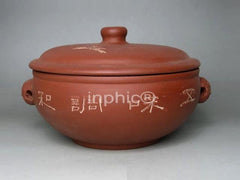 INPHIC-促銷紫玉金砂紫砂氣鍋砂鍋煲湯養生鍋 紫泥和清水泥