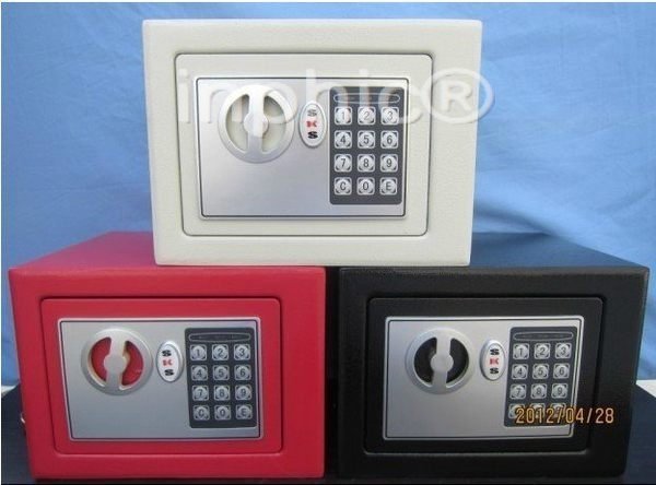 INPHIC-迷你電子蜜碼保險箱 家用入牆小型保險櫃 收納箱