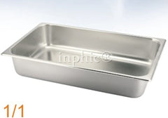 INPHIC-不鏽鋼電解份數盆1/1(530*325)毫米150mm深規格盆水盆