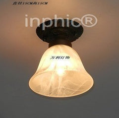 INPHIC-燈具燈飾歐式鐵藝吸頂燈 地中海玄關過道陽台吸頂燈 15L