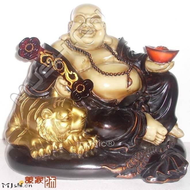 INPHIC-佛像 歐式客廳裝飾擺件東南亞風格傢俱飾品泰國家居笑佛