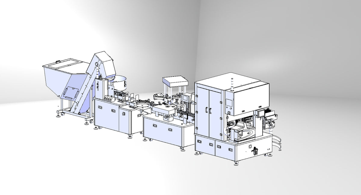 INPHIC 立式自動貼標裝盒機 裝盒機-MBH014104A