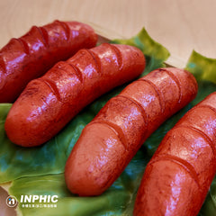 INPHIC-台灣食物模型專家 【台灣夜市小吃模型-烤香腸模型】百貨美食街模型專業訂製  餐廳菜色模型 小吃食物仿真模型 高度還原1:1食物模型 櫥窗展示食物模型 美味食物模型