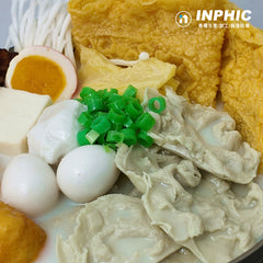 INPHIC-台灣食物模型專家 【台式小吃模型-麵疙瘩鍋物模型】百貨美食街模型專業訂製  餐廳菜色模型 小吃食物仿真模型 高度還原1:1食物模型