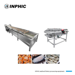 INPHIC-水產氣泡清洗機 二次噴林清洗機 貝類牡蠣文蛤清洗設備 過道式噴林清洗機 蛤蠣清洗機 英菲克-水產養殖加工設備/農產篩選設備