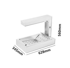 INPHIC-薯條工作站 薯條槽 商用 加厚不銹鋼 漢堡店 速食操作台 炸雞店 速食炸物工作臺 炸物保溫-IMLI005104A