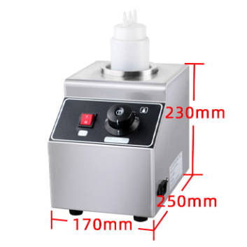 INPHIC-巧克力融化機單爐 巧克力醬保溫機 商用醬料恆溫機 容器果醬保溫爐 加熱爐 巧克力噴泉機-IMRJ003104A