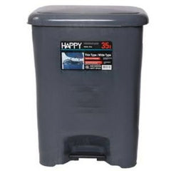 INPHIC- 垃圾桶 35公升-灰黑 腳踏垃圾桶 廚房垃圾桶 室內垃圾桶 社區垃圾桶 有蓋垃圾桶 長方形垃圾桶-ICJC018504A