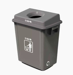 INPHIC- 垃圾桶 衛生間垃圾桶 塑料廚房垃圾桶 廚房垃圾桶 室內垃圾桶 社區垃圾桶 有蓋垃圾桶 長方形垃圾桶 40.5*27*56cm-ICJC011104A