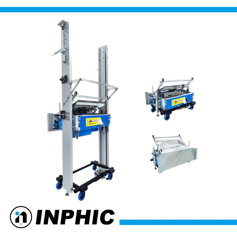 INPHIC-英菲克 NC4.0 自動化智能抹灰機 自動抹牆機／智能抹牆設備／智能抹灰機／內牆抹平機／抹灰專家 智能建築工程設備