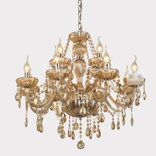 INPHIC-客廳燈現代水晶吊燈複式樓大吊燈干邑水晶燈具燈飾