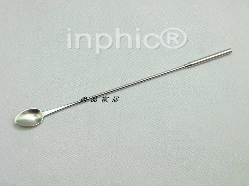 INPHIC-不鏽鋼 不鏽鋼長柄攪拌勺子 咖啡 奶茶 調酒棒(5個)