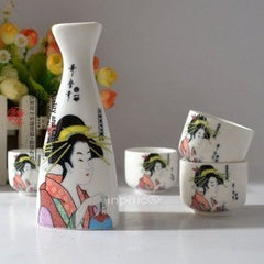 INPHIC-景德鎮陶瓷 清酒人生日式酒具10件套裝【哥靡宮】佳品