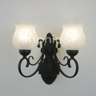 INPHIC-家居壁燈 田園 鐵藝壁燈 臥室燈 床頭燈 客廳背景壁燈 燈飾燈具