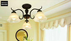 INPHIC-歐式客廳燈臥室燈餐廳廚房吊燈田園復古簡約現代吸頂燈