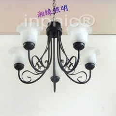 INPHIC-餐廳吊燈 5頭 地中海餐吊燈 臥室 客廳 餐廳歐式燈 現代燈飾