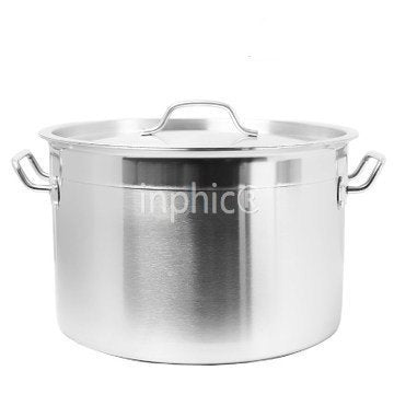 INPHIC-不鏽鋼複底大湯鍋湯桶 特厚型 無磁304奧式鋼加厚大容量桶40cm