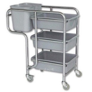 INPHIC-B型餐盤收集車不鏽鋼收集車