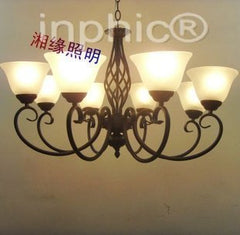 INPHIC-吊燈燈客廳 臥室燈8頭燈 歐式燈 玻璃燈罩8頭 燈飾燈具