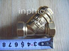 INPHIC-五金4分過濾器 DN15 Y型過濾閥 全黃銅 家用水泵配件