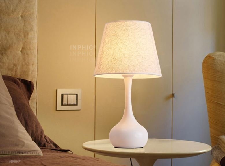 INPHIC首選燈具-現代簡約創意檯燈/臥室床頭客廳燈/溫馨床頭燈/護眼學習燈/臺燈