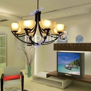 INPHIC-8頭 大吊燈 餐廳燈 歐式燈 客廳燈 臥室燈 燈現代時尚燈飾